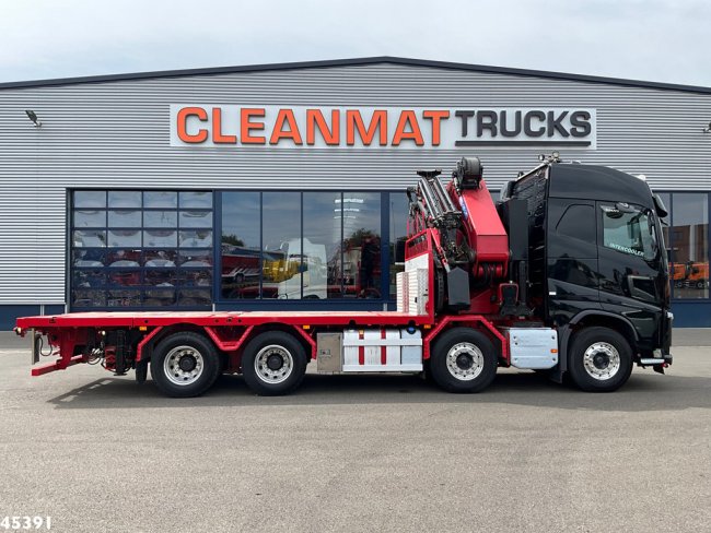 Volvo  FH 540 8x4 HMF 85 Tonmeter laadkraan + Fly-Jib Just 222.786 km! (5)