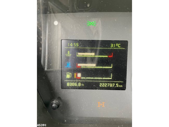 Volvo  FH 540 8x4 HMF 85 Tonmeter laadkraan + Fly-Jib Just 222.786 km! (25)