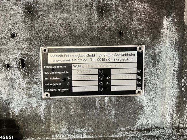 Volvo  FMX 500 4x4 Fassi 31 Tonmeter laadkraan + Fly-Jib + Jumbo 2-assige aanhangwagen (36)