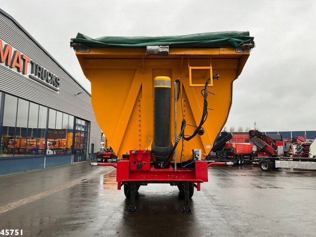 DAF  FTG XF 530 6x2 Euro 6 ZF Intarder Kiphydrauliek + OVA 2-assige kipoplegger 32m³ (2)