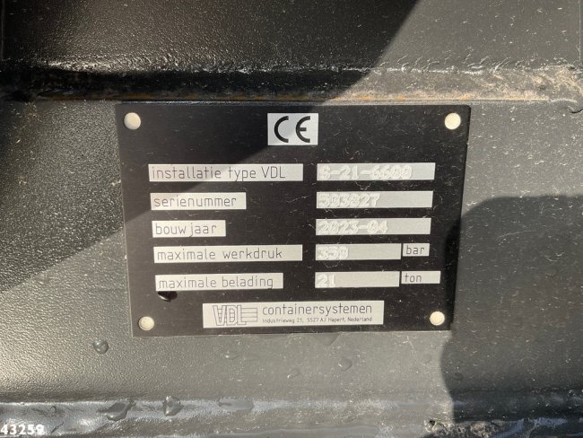 DAF  FAN CF 430 VDL 21 Ton haakarmsysteem (16)