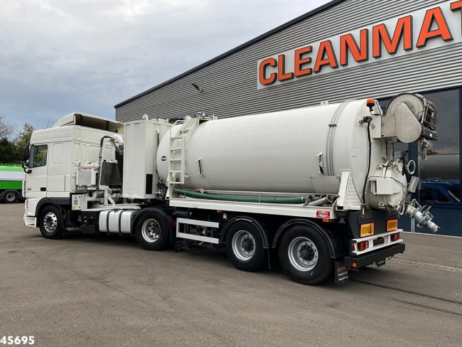DAF  FT 105 XF 460 Just 196.550 km + IPSAM 18m³ Combi oplegger (1)