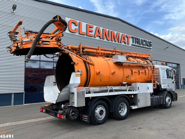 MAN  26.400 Kroll 14.5m³ kolkenzuiger Euro 2 Manual Gearbox (5)