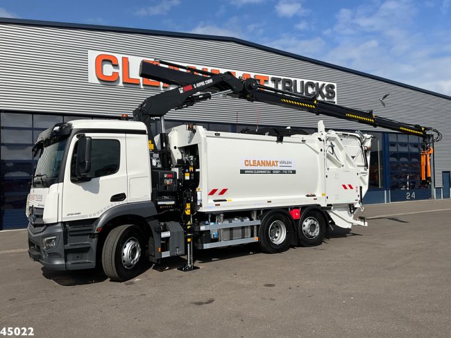 Mercedes-Benz  Actros 2536 Zoeller Hiab 23 Tonmeter laadkraan (0)