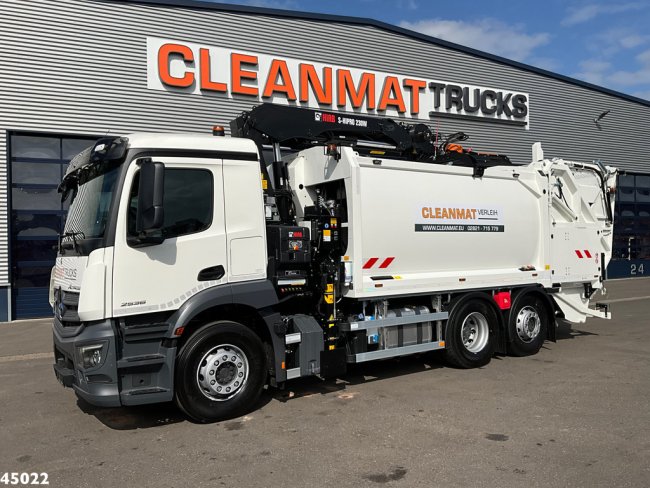 Mercedes-Benz  Actros 2536 Zoeller Hiab 23 Tonmeter laadkraan (1)