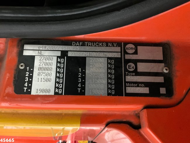 DAF  FAG CF 290 Euro 6 Geesink 20m³ (21)