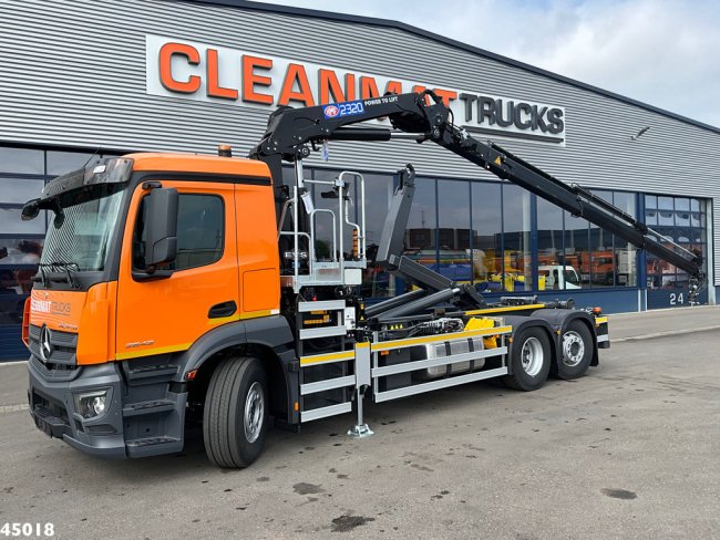 Mercedes-Benz  Actros 2543 HMF 23 Tonmeter laadkraan (0)