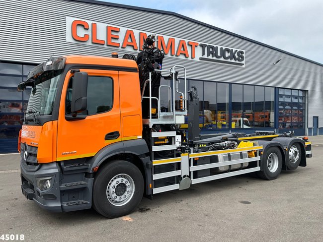 Mercedes-Benz  Actros 2543 HMF 23 Tonmeter laadkraan (1)
