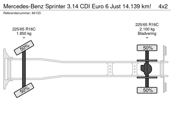 Mercedes-Benz  Sprinter 3.14 CDI Euro 6 Just 14.139 km! (20)