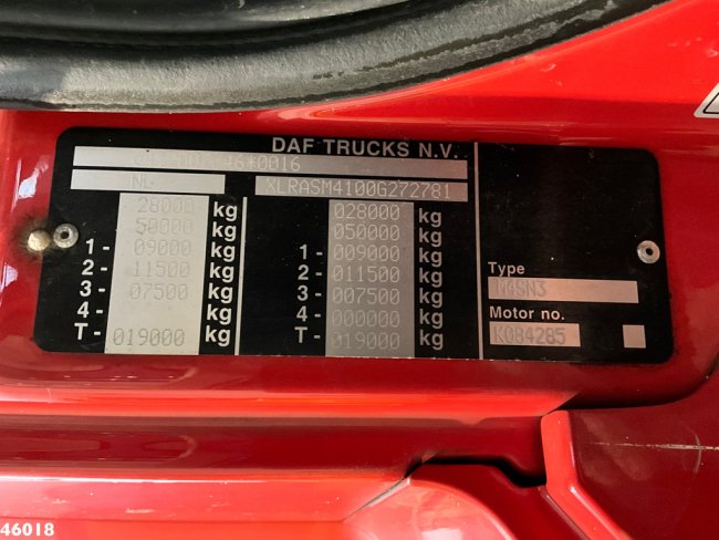 DAF  FAN CF 450 Palfinger 42 Tonmeter laadkraan (31)