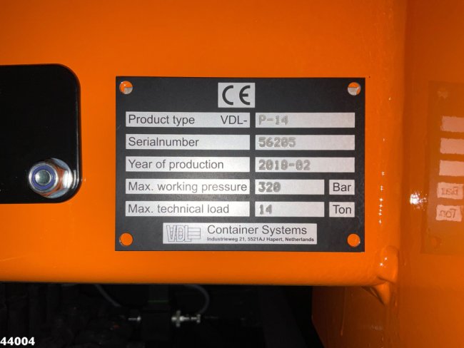 Volvo  FE 320 Euro 6 VDL 14 Ton portaalarmsysteem (14)