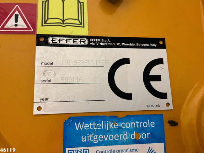 Mercedes-Benz  Axor 2633 Effer 52 Tonmeter laadkraan + Fly-Jib Just 38.851 km! (25)