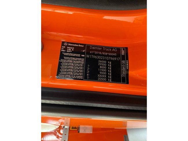 Mercedes-Benz  Actros 2533 Euro 6 Zoeller 24m³ + Welvaarts weighing system (23)