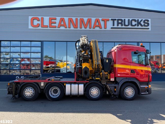 Scania  G 480 8x2 Fassi 95 Tonmeter ladkraan + Fly-Jib (3)