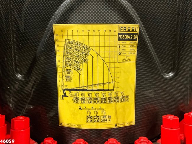 MAN  TGS 35.430 Euro 6 Fassi 135 Tonmeter laadkraan Just 6.169 km! (30)