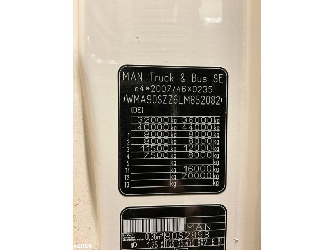 MAN  TGS 35.430 Euro 6 Fassi 135 Tonmeter laadkraan Just 6.169 km! (34)