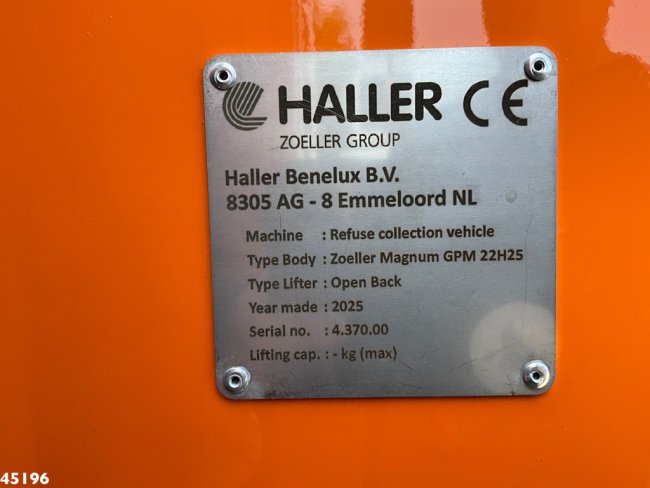 Volvo  FE 350 Euro 6 Low Entry Cab Zoeller 22m³ (15)