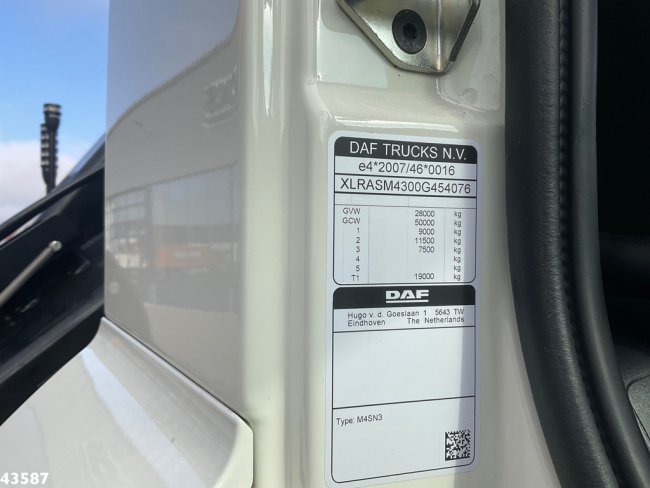 DAF  FAN CF 430 Hiab 25 Tonmeter laadkraan (26)