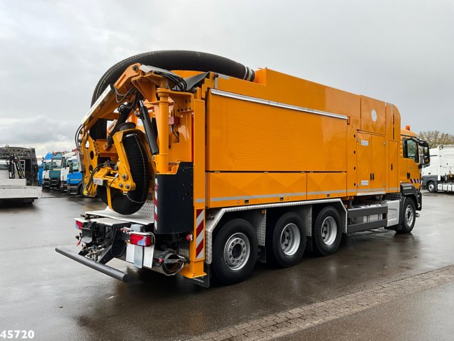 MAN  TGS 35.500 8x4 Euro 6 MTS Saugbagger Just 40.559 km! (3)