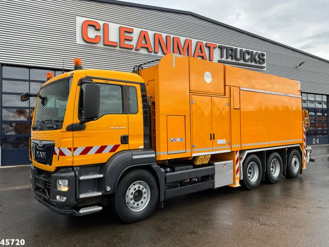 MAN  TGS 35.500 8x4 Euro 6 MTS Saugbagger Just 40.559 km! (5)