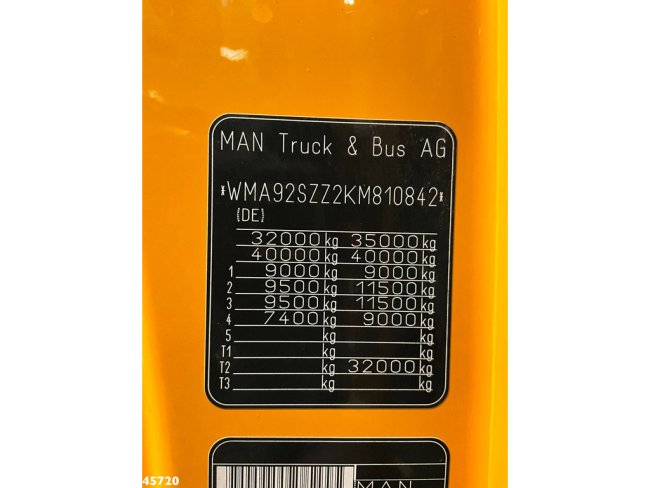 MAN  TGS 35.500 8x4 Euro 6 MTS Saugbagger Just 40.559 km! (25)