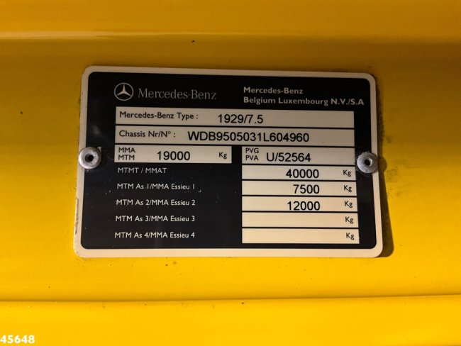 Mercedes-Benz  Axor 1828 GSR 32 Meter hoogwerker met Jib (26)