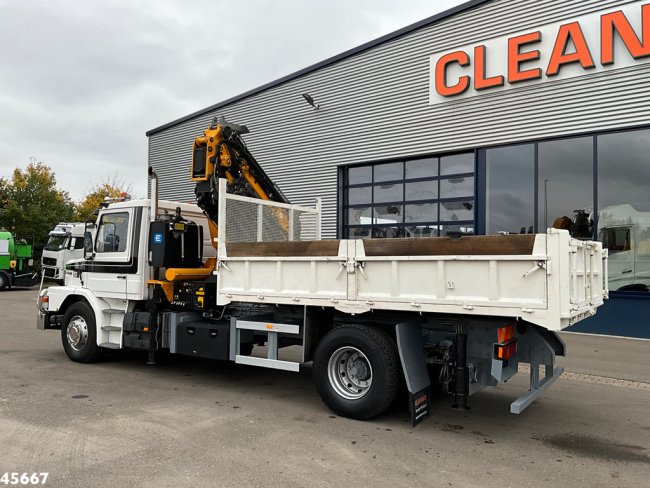 Scania  T 93 4x2 Kipper met 31 Tonmeter laadkraan (bj 2005) + Fly-JIb! Just 118.736 km! (1)