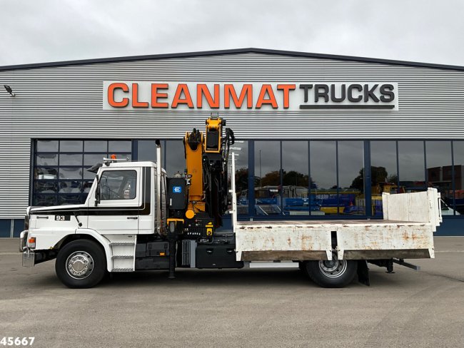 Scania  T 93 4x2 Kipper met 31 Tonmeter laadkraan (bj 2005) + Fly-JIb! Just 118.736 km! (2)