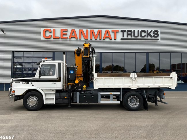 Scania  T 93 4x2 Kipper met 31 Tonmeter laadkraan (bj 2005) + Fly-JIb! Just 118.736 km! (4)