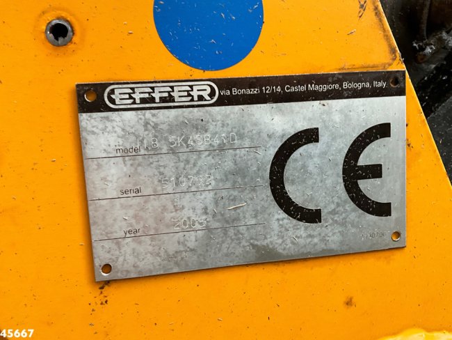 Scania  T 93 4x2 Kipper met 31 Tonmeter laadkraan (bj 2005) + Fly-JIb! Just 118.736 km! (26)