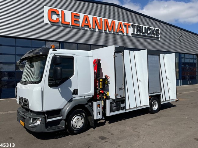 Renault  D 220 Euro 6 Fassi 2,3 Tonmeter laadkraan Just 153.536 km! (4)