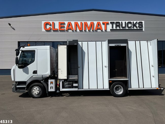 Renault  D 220 Euro 6 Fassi 2,3 Tonmeter laadkraan Just 153.536 km! (3)