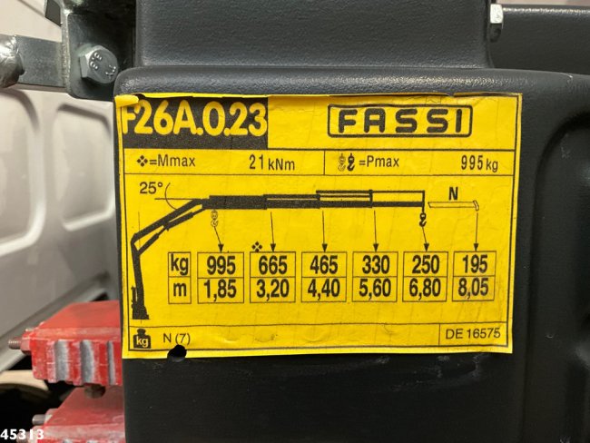 Renault  D 220 Euro 6 Fassi 2,3 Tonmeter laadkraan Just 153.536 km! (26)