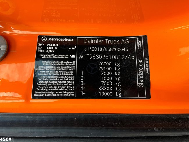 Mercedes-Benz  Actros 2533 Euro 6 Zoeller 22m³ (18)