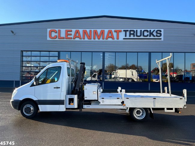 Mercedes-Benz  Sprinter 513 2.2 CDI Hiab 2 Tonmeter laadkraan Just 196.629 km! (2)