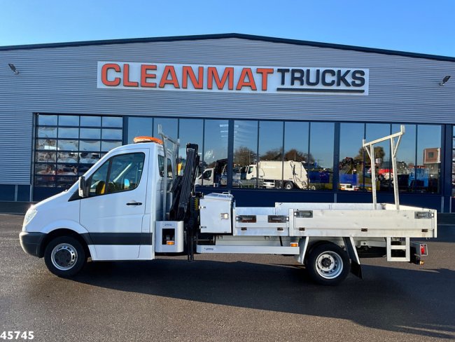 Mercedes-Benz  Sprinter 513 2.2 CDI Hiab 2 Tonmeter laadkraan Just 196.629 km! (3)