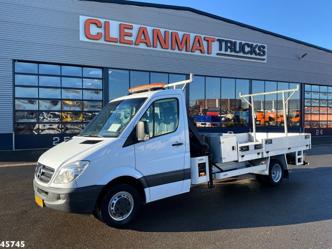 Mercedes-Benz  Sprinter 513 2.2 CDI Hiab 2 Tonmeter laadkraan Just 196.629 km! (7)