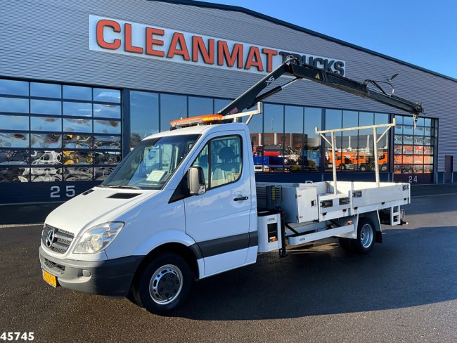 Mercedes-Benz  Sprinter 513 2.2 CDI Hiab 2 Tonmeter laadkraan Just 196.629 km! (8)