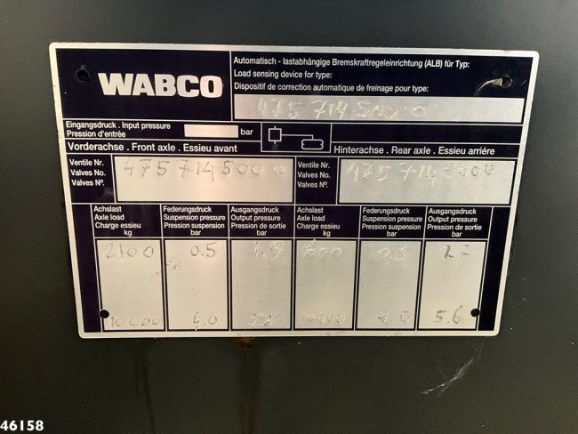 Van Hool  2-assige containeraanhangwagen (7)