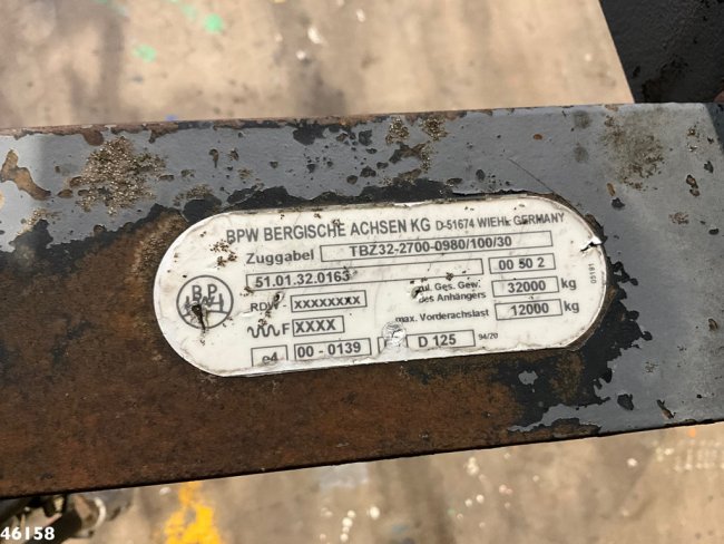 Van Hool  2-assige containeraanhangwagen (10)