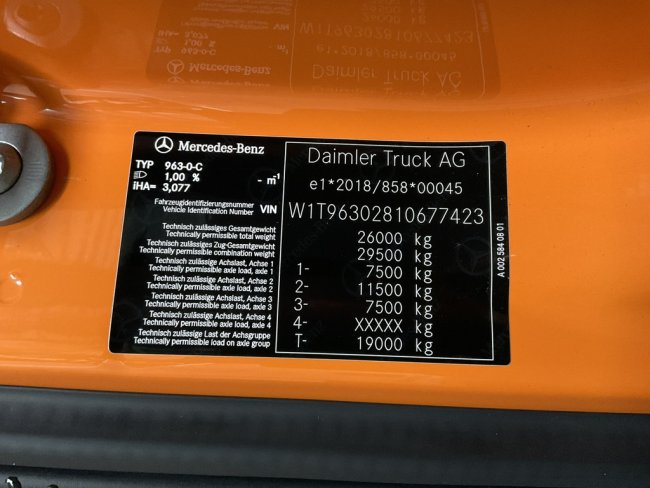 Mercedes-Benz  Actros 2533 Geesink 23m³ GEC Welvaarts weegsysteem (20)