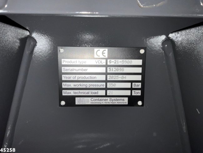 Volvo  FMX 430 6x4 VDL 21 Ton haakarmsysteem (19)