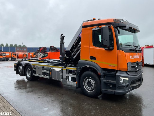 Mercedes-Benz  ACTROS 2543 HMF 23 Tonmeter laadkraan (4)