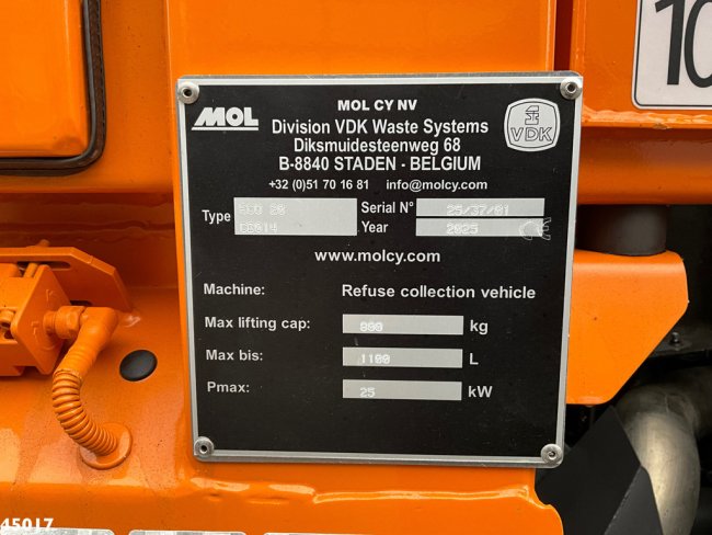 Volvo  FL 250 VDK 9m³ (13)