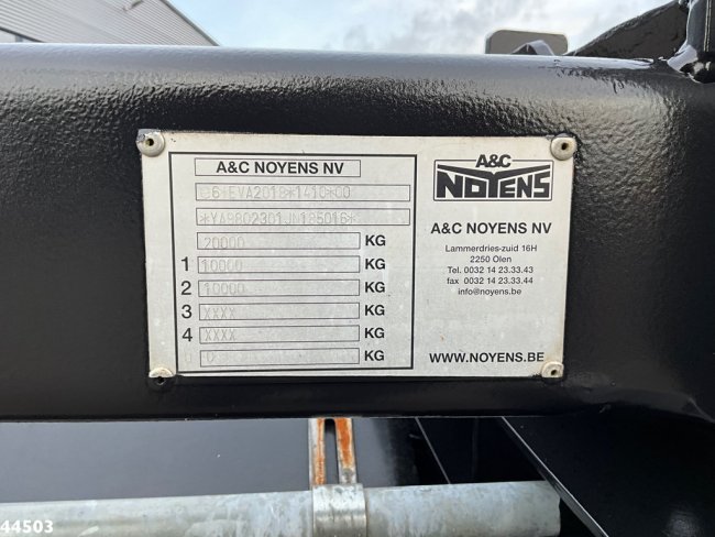 Noyens  2-assige containeraanhangwagen (9)