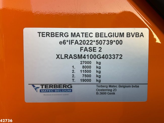 DAF  FAN CF 340 Terberg RosRoca 23m³ + AE weegsysteem (15)