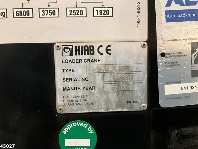 DAF  FAN XD 340 Hiab 21 Tonmeter laadkraan (24)