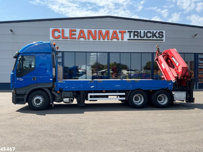 Iveco  Stralis 500 6x4 MKG 54 Tonmeter laadkraan (1)