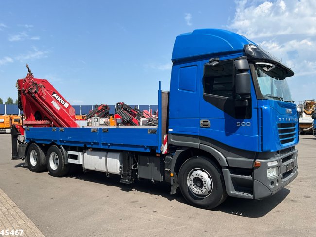 Iveco  Stralis 500 6x4 MKG 54 Tonmeter laadkraan (7)