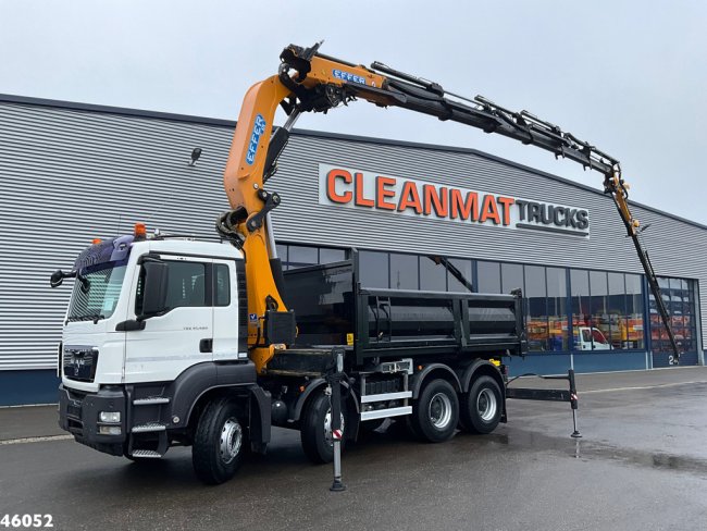 MAN  TGS 41.480 8x4 Effer 47 Tonmeter laadkraan + Fly-Jib! Just 56.591 km! (6)
